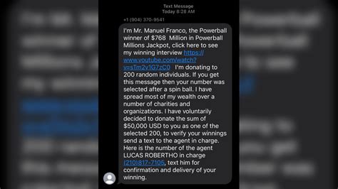 powerball compensation funds program|BBB: Scammers posing as Powerball winner claim to offer money .